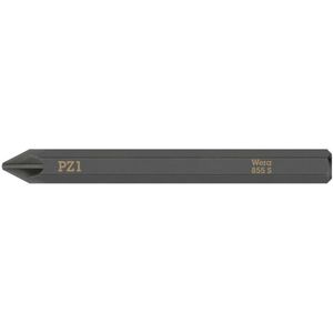 Wera 05018163001 855 S Pozidriv Bits Voor Slagschroevendraaiers - PZ 1 X 70mm