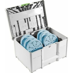 Festool 578192 Schuurmateriaal-Systainer³ Granat SYS-STF D150 GR-Set In Systainer