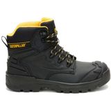 Cat erpillar Mens Striver lederen veiligheidslaarzen, Zwart Geel, 38.5 EU