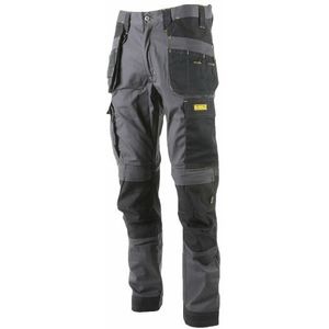 DeWALT FAIR31320 Fairhaven Stretch Werkbroek L31 - Grijs/zwart - 32