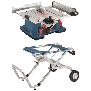 Bosch GTS 10 XC Zaagtafel Met Verrijdbare Transport- En Werktafel (GTA 60 W) - 2100W - 254 X 30mm