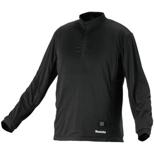 Makita DCX201C2XL 18V Li-Ion Accu Verwarmd Ondershirt Met Rits - Maat XXL