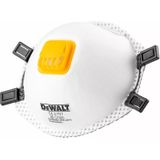 Dewalt - FFP3 - Wegwerp Stofmasker - 10 Stuks - Uitstekende Bescherming Tegen Fijnstof