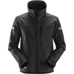 Snickers 1200 Softshell Jack AllroundWork - Zwart - Maat L