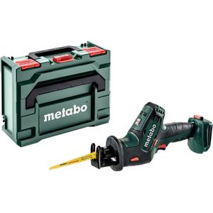 Metabo SSE 18 LTX Compact 18V Li-Ion Accu Reciprozaag Body In MetaBOX