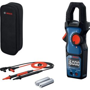 Bosch GMC 600-15 True-RMS Stroomtang In Etui - AC/DC 600V & AC 600A - CAT III 600 V / CAT IV 300 V