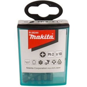 Makita B-26244 Schroefbit PH2X50mm 10 Stuks