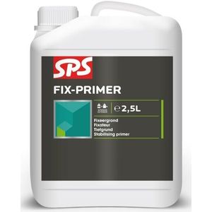 SPS Fix-Primer Voorstrijk (zwarte Lijn) - Kleurloos - 2,5L