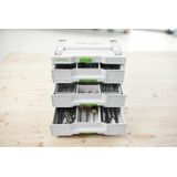 Festool SYS3-SORT/3 M 337 Sortainer³ - Geordende Opslag Voor Kleine Onderdelen