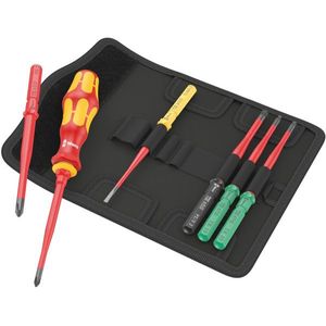 Wera Kraftform Kompakt VDE 7 extra slim 1 Wisselklingset Elektronica