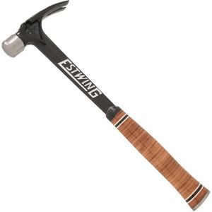 Estwing E19S - Rechte Klauwhamer Ultra - Leren Handgreep - 530 Gram Kopgewicht