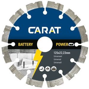 Carat CBP1253000 Diamantzaagblad Voor Droogzagen - 125 X 22,23mm - Universeel