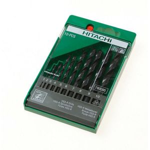 HiKOKI 780095 10-delige HSS-R Metaalborenset