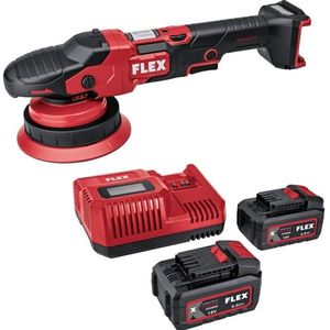 Flex XCE 8 150 18-EC Excentrische Polijstmachine - Inclusief 2x 5.0Ah Accu