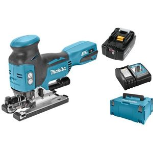 Makita DJV181RM1J 18V Li-Ion Accu Decoupeerzaag Set (1x 4.0Ah Accu) In Mbox - T-greep - Variabel - Koolborstelloos
