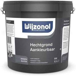 Wijzonol Hechtgrond Aankleurbaar - Op Kleur Gemengd - 5L