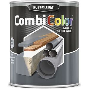 Rust-Oleum Combicolor Multi-Surface Gloss - RAL 7001 Zilvergrijs - 0,75L