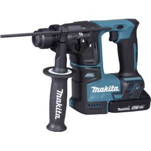 Makita DHR171RAJ 18V Li-Ion Accu SDS-plus Boorhamer Set (2x 2.0Ah Accu) In Mbox - 1,2J - Koolborstelloos