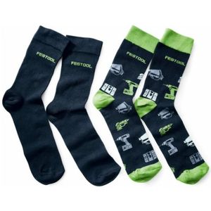 Festool SOCK-FT1 Werksokken - Zwart - Katoen/Polyamide