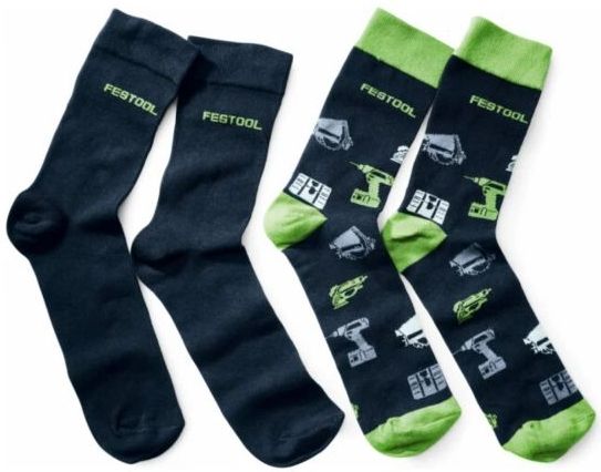 Festool SOCK-FT1 Werksokken - Zwart - Katoen/Polyamide