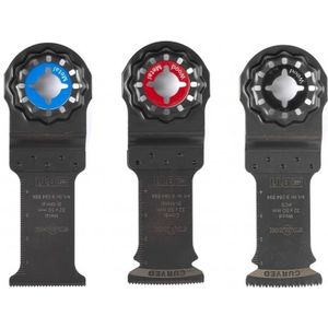 Multizaag 3-Delige Starlock Zaagbladenset Combi