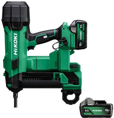 Hikoki - NC1840DAWQZ - Accubetonspijker - 18 V - 40 mm - Incl. 2x 5.0 Ah en lader