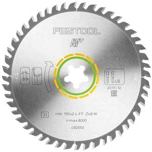 Festool 492050 / 190x2,4 FF W48 Cirkelzaagblad - 190 X FF X 48T - Hout