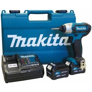 Makita TD110DSME 10.8V Li-Ion Accu Slagschroevendraaier Set (2x 4.0Ah Accu) In Koffer