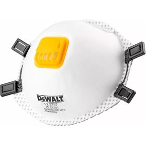 Dewalt - DXIRFFP35 - Wegwerp Stofmasker - 5 Stuks - FFP3