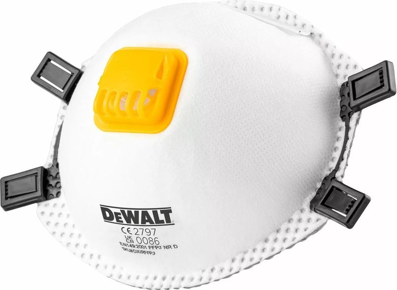 Dewalt - DXIRFFP35 - Wegwerp Stofmasker - 5 Stuks - FFP3