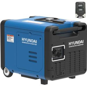 Hyundai 55014 Benzine Generator / Inverter Aggregaat - 4-takt - 4000W