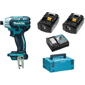 Makita DTS141RMJ 18V Li-Ion Accu Impuls Slagschroevendraaier Set (2x 4.0Ah Accu) In Mbox - Koolborstelloos
