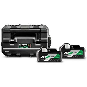 HiKOKI UC18YTSLWA2 Booster Bundel A2 - Multilader UC18YTSL + 2 X 2,5Ah 36V /5,0Ah 18V MVA