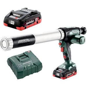 Metabo KPA 18 LTX 600 18V LiHD Accu Kitspuit Set (1x 4.0Ah Accu) - 600mm