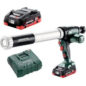 Metabo KPA 18 LTX 600 18V LiHD Accu Kitspuit Set (1x 4.0Ah Accu) - 600mm