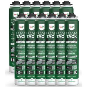 TEC7 FoamTack Pro Construct Lijmschuim - 880ml (12 St)
