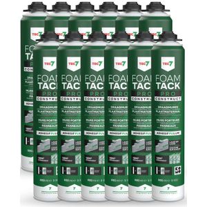 TEC7 FoamTack Pro Construct Lijmschuim - 880ml (12 St)