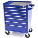 HBM 7 laden gereedschapswagen BLAUW