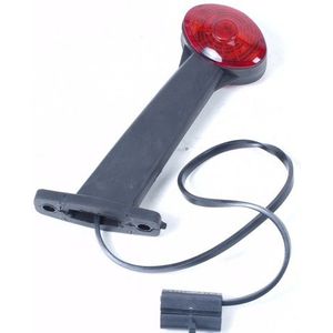 Breedtelamp LED rood/wit