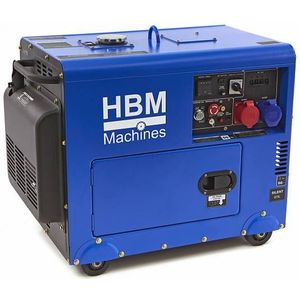 HBM 7900 Watt aggregaat Standby Silent (Diesel)
