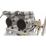 HBM - 50 Liter Compressor - Low Noise - Aluminium - 2PK 1,5 kW