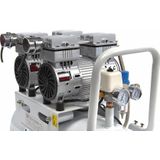 HBM - 50 Liter Compressor - Low Noise - Aluminium - 2PK 1,5 kW