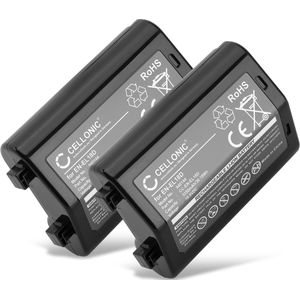 2x Nikon D6 Accu Batterij 3350mAh van Cellonic