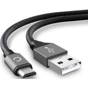 Panasonic Lumix DC-G90 Kabel Micro USB Datakabel 2m Laadkabel van CELLONIC