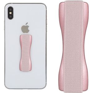 Apple iPhone 12 Pro Max Flexibele, elastische vingerhouder voor smartphone, tablet - Telefoonhouder grip - vingerband zuurstokroos Plastic