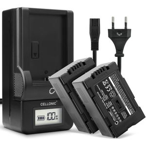2x Camera accu voor Panasonic PV-DV102 Accu 2200mAh + Oplader