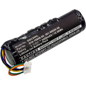 Garmin 010-10806-01 Accu Batterij 3400mAh van subtel