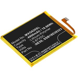 Motorola Moto G82 5G Accu Batterij 4900mAh van Cellonic