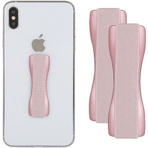 Huawei P8 Lite Flexibele, elastische vingerhouder voor smartphone, tablet - Telefoonhouder grip - vingerband zuurstokroos Plastic