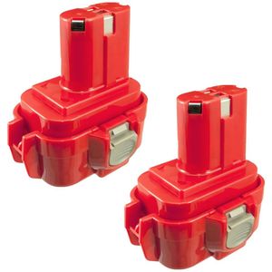 2x Makita 192596-6 Accu Batterij 9.6V 3Ah van CELLONIC